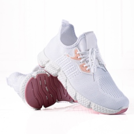 SHELOVET Lätta sportskor vit