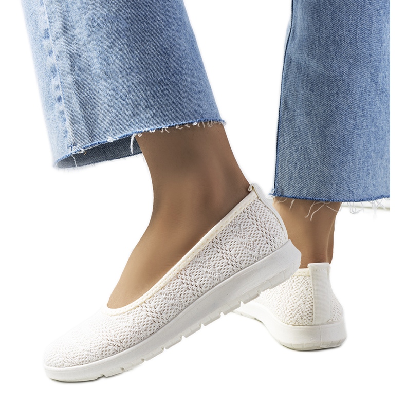 Beige Suvia sneakers för kvinnor ecru