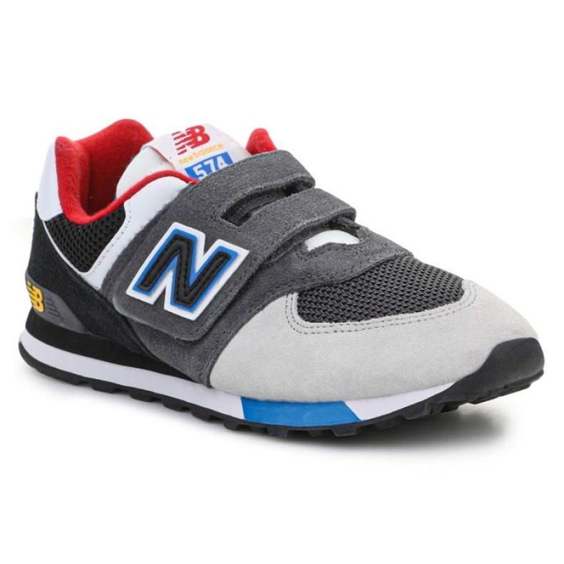 New Balance Jr PV574LB1 röd grå