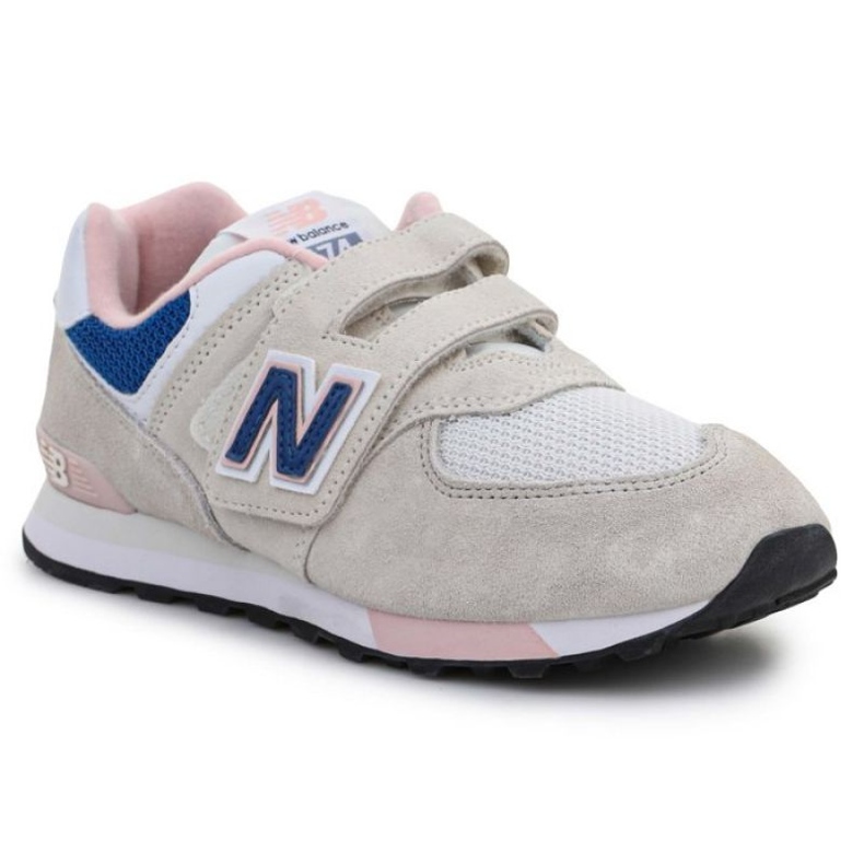 New Balance Jr PV574LK1 blå rosa grå
