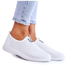 PG1 Damsportskor Slip-On White Charlien vit