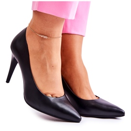 Sergio Leone Klassiska magiskt svarta läderstiletter