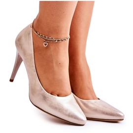 Sergio Leone Klassiska läderstiletter gnidade guld på magiskt sätt gyllene