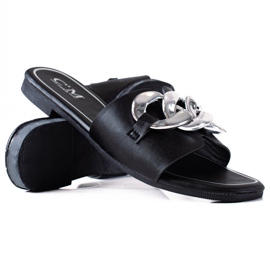 SHELOVET Tofflor Med Kedja svart