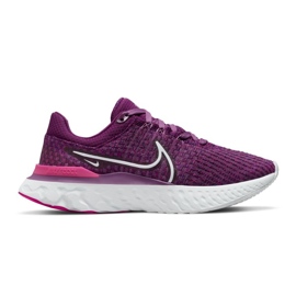 Nike React Infinity Run Flyknit 3 DD3024-500 skor purpur