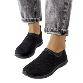 Sisko svarta sneakers för kvinnor