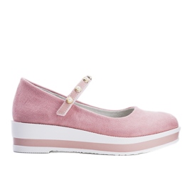 Renates rosa barnballerinor