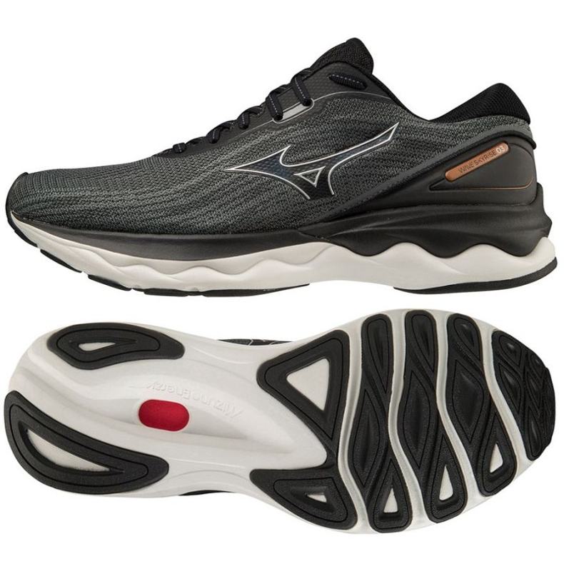 Mizuno Wave Skyrise 3 löparskor J1GC220904 svart
