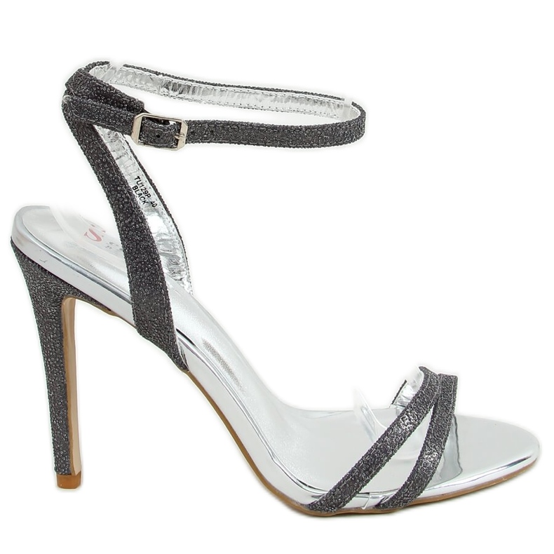 Tessa Svarta sandaler med hög klack