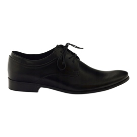 BADURA CLASSIC LEATHER Black Formal Shoes 7549 svart