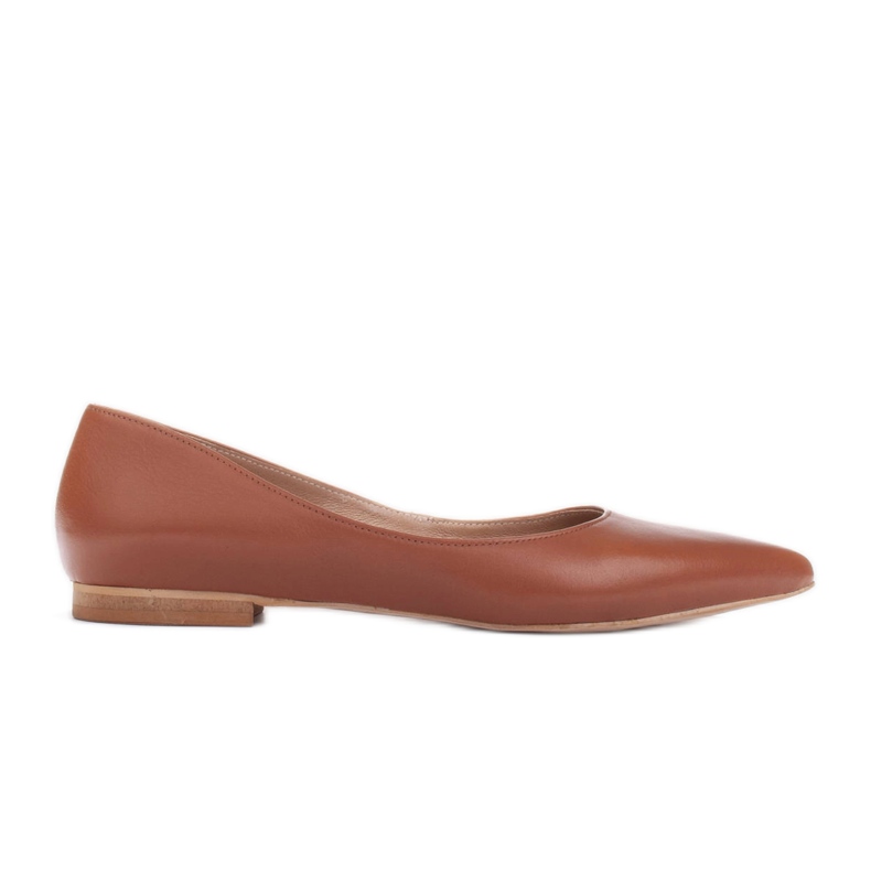 Marco Shoes Subtila ballerinor brun