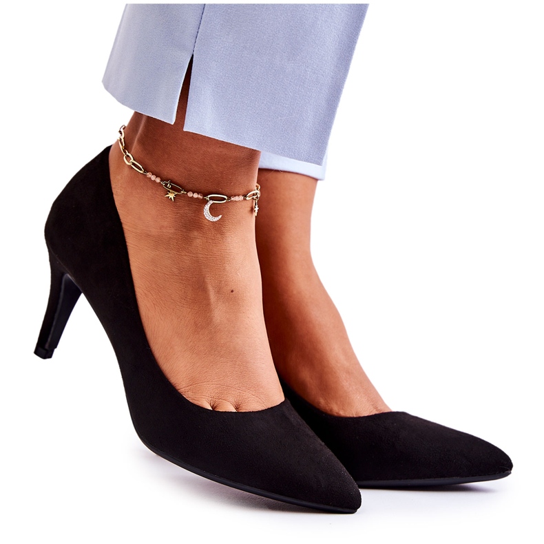 PG1 Klassiska svarta Theira mockaklackar