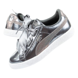 Puma Basket Heart Lunar Jr 365994 01 skor silver-