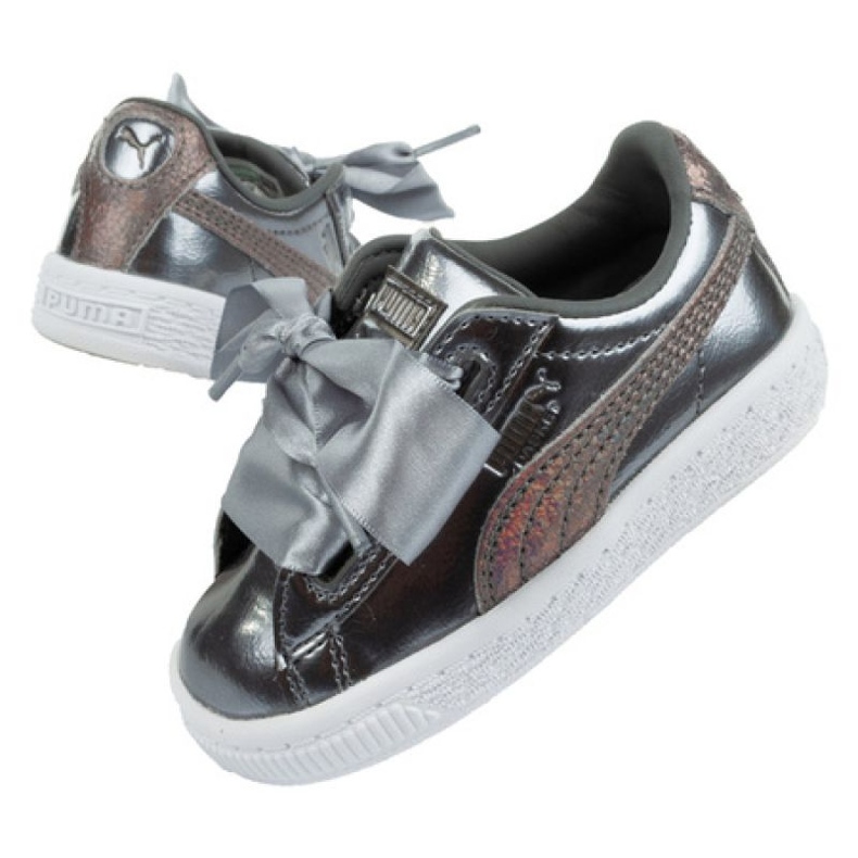 Puma Basket Jr 365995 01 sneakers silver-