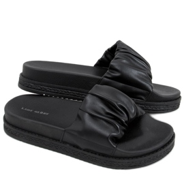 Atissa Svarta damtofflor