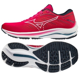 Mizuno Wave Rider 25 J1GD210303 löparskor rosa