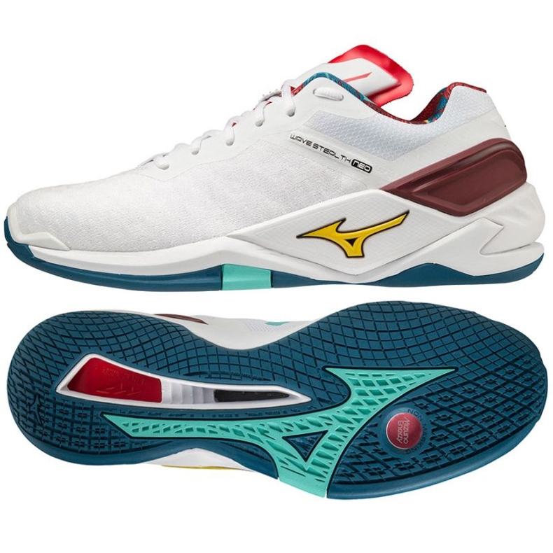 Mizuno Wave Stealth Neo M X1GA200048 skor vit vit