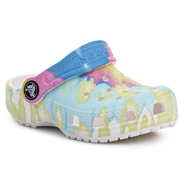 Crocs Classic Tie Dye Graphic Kids T 206994-94S mångfärgad