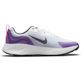 Nike Wearallday (GS) Jr CJ3816-103 sko vit