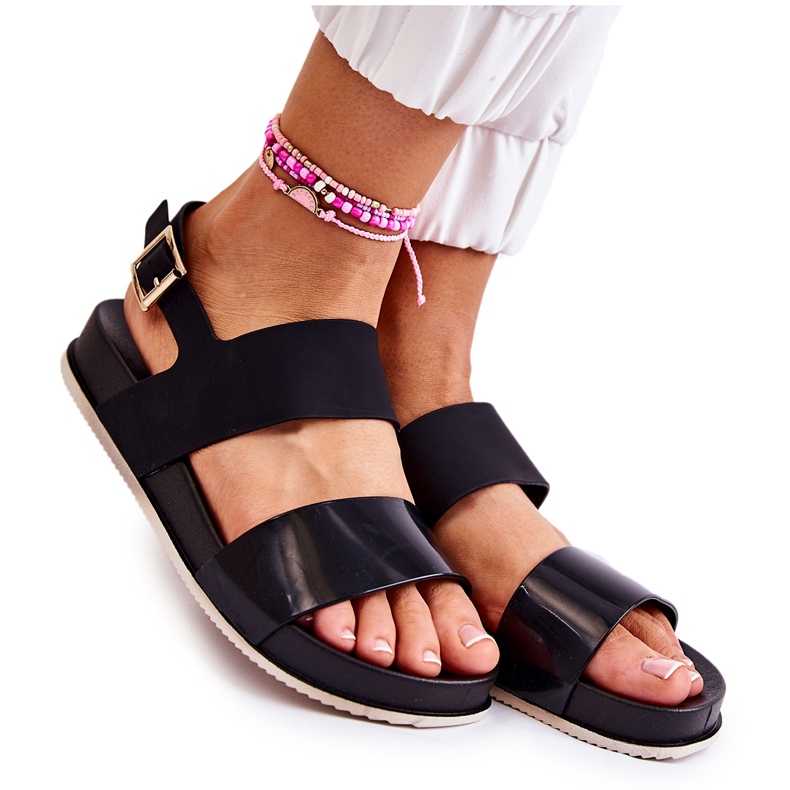 PG1 Gummisandaler På Den Svarta Kathia-plattformen