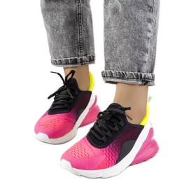 PA1 Svarta Glaner sport sneakers rosa