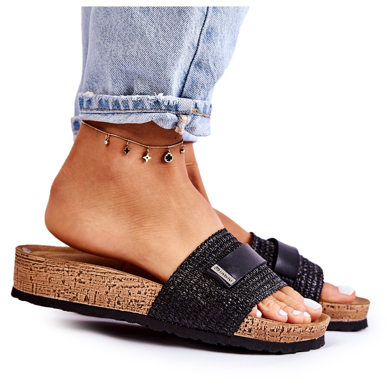 Klassiska tofflor dam Inblu NM000025 Svart