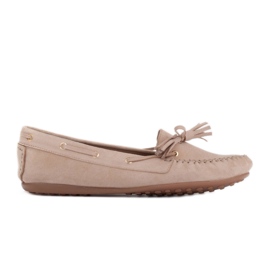 Marco Shoes Loafers med flexibel sula beige