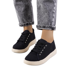 PA1 Svarta klassiska sneakers från Estes