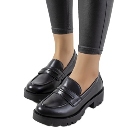 Svarta Crotty loafers