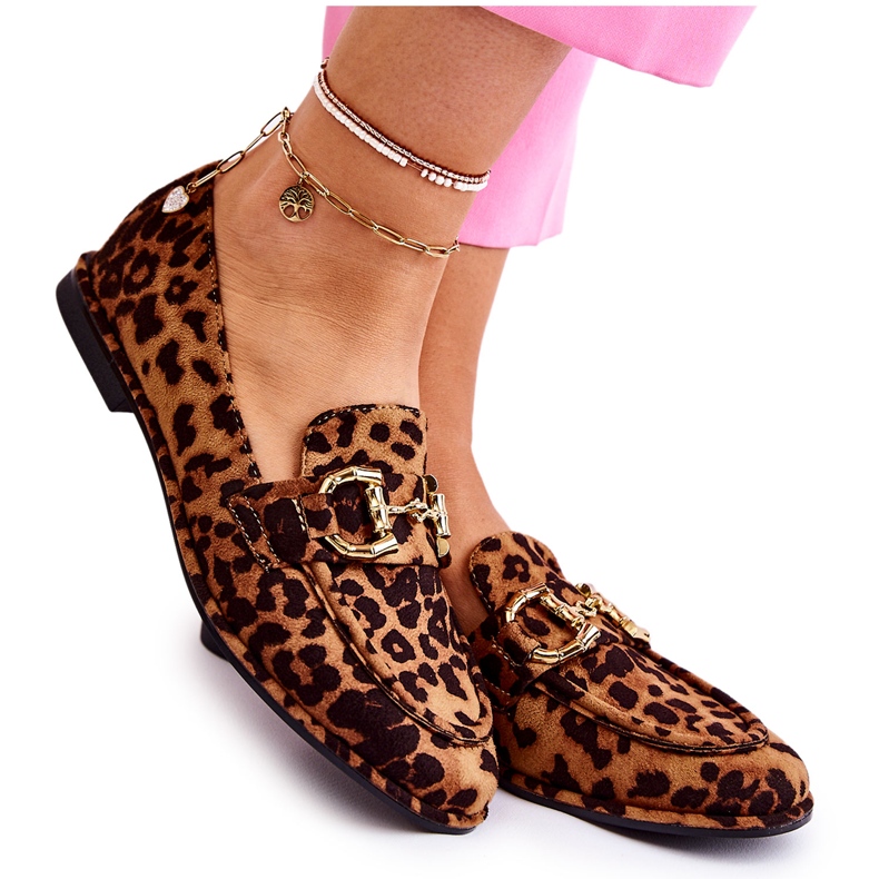 WS1 Loafers i mocka för kvinnor, brun och svart Coriso