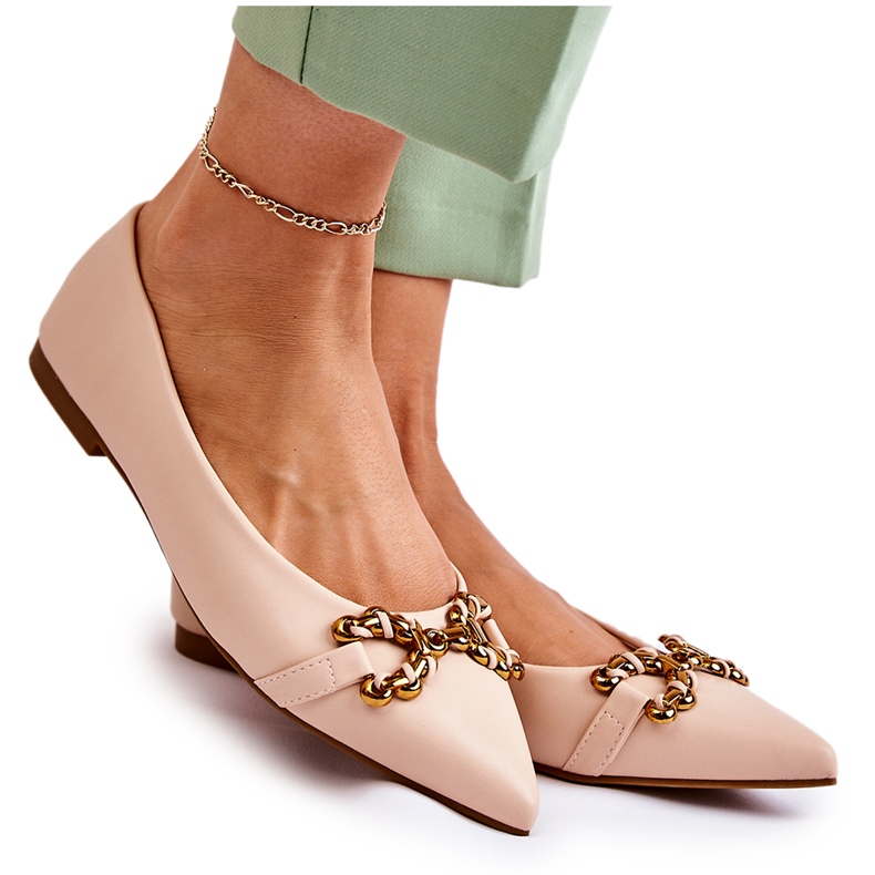 WS1 Damballerinor i spets med beige Carlos-prydnad