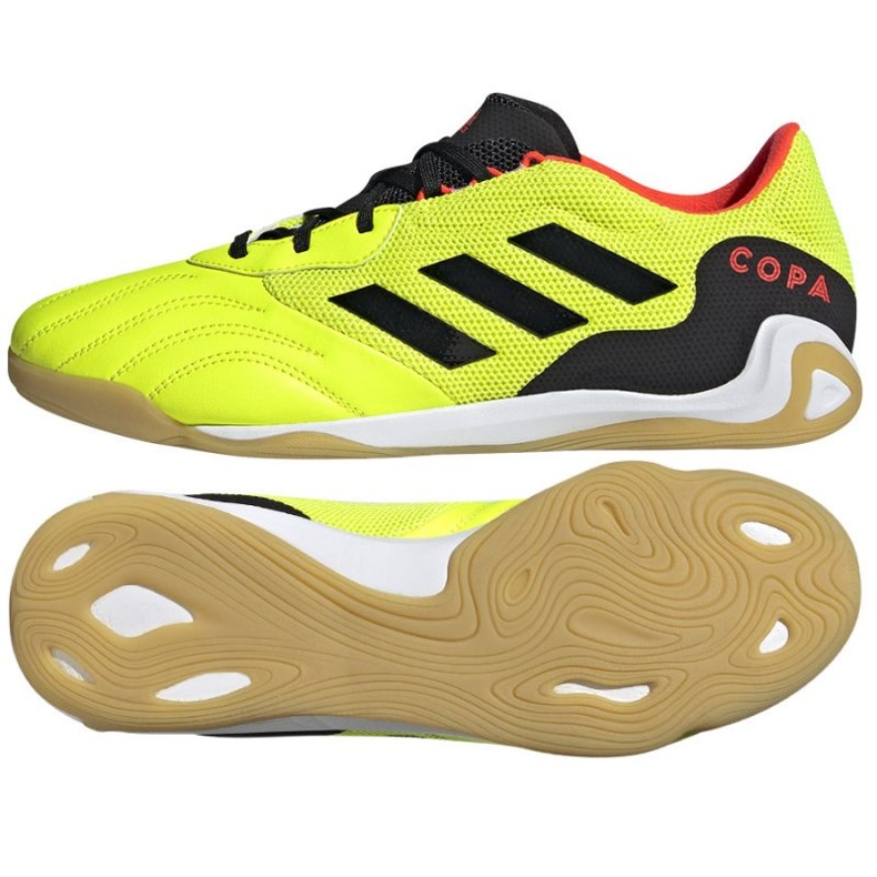 Adidas Copa Sense.3 In M GZ1360 skor svart gul