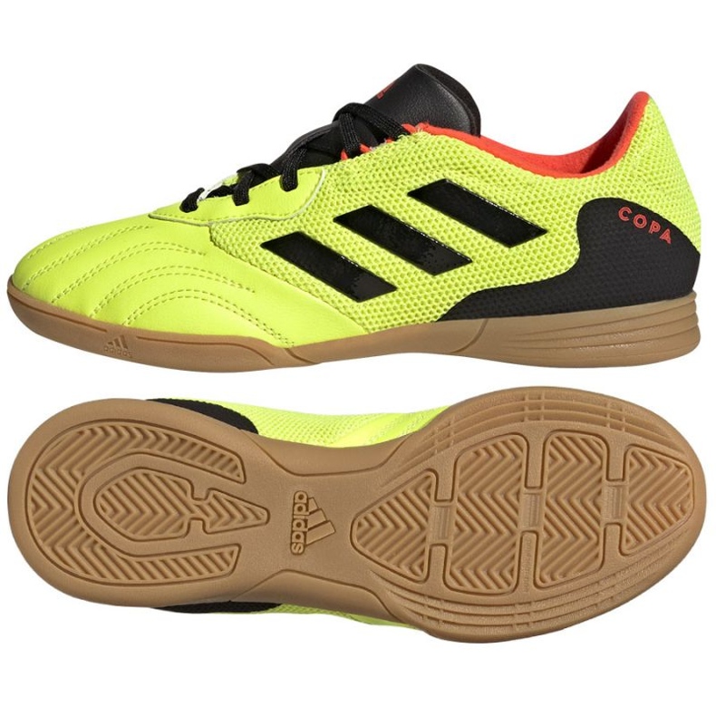 Adidas Copa Sense.3 In Sala Jr GZ1382 skor svart gul