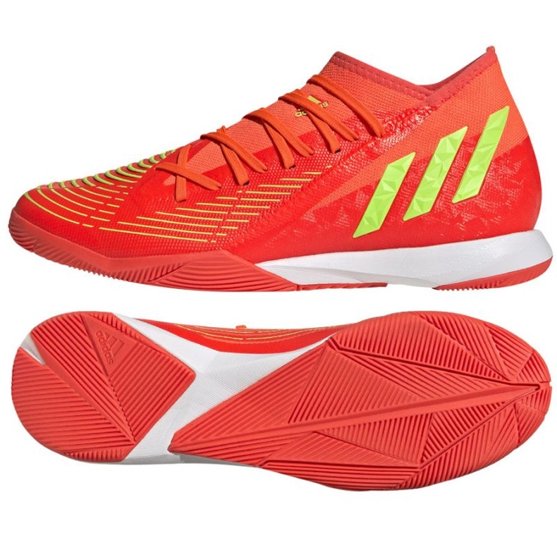 Adidas Predator Edge.3 I GV8518 skor röd