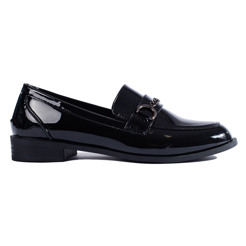 SHELOVET Eleganta loafers svart