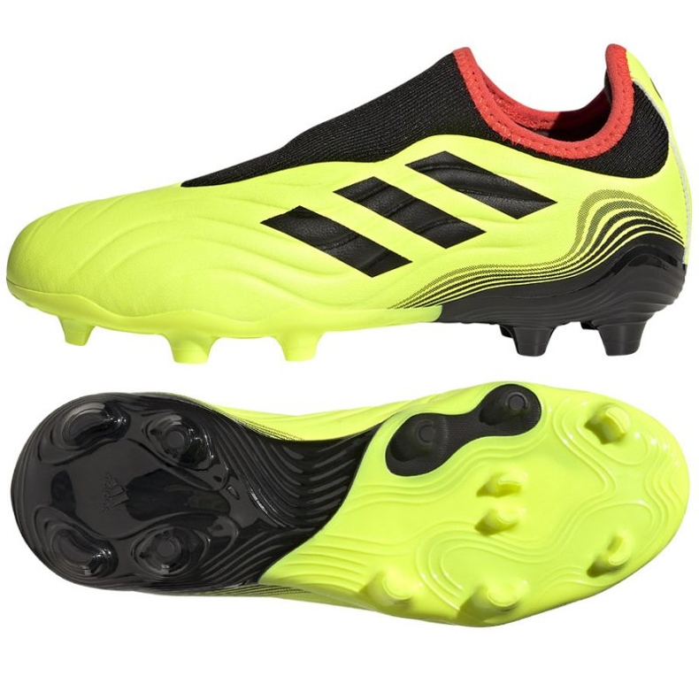 Adidas Copa Sense.3 Ll Fg Jr GZ1383 fotbollsskor gul gula färger