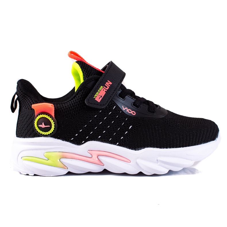 Sport flicksneakers Vico grå svart