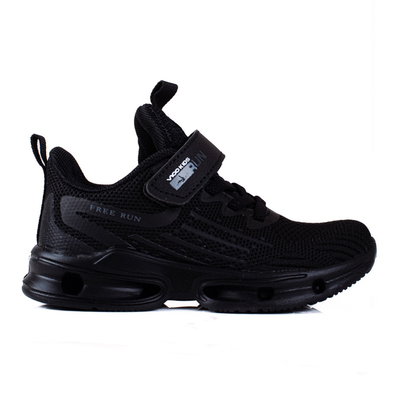 Vico boysneakers, svart tyg