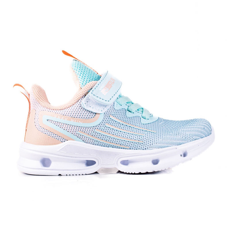 Vico flicksneakers, material mint blå