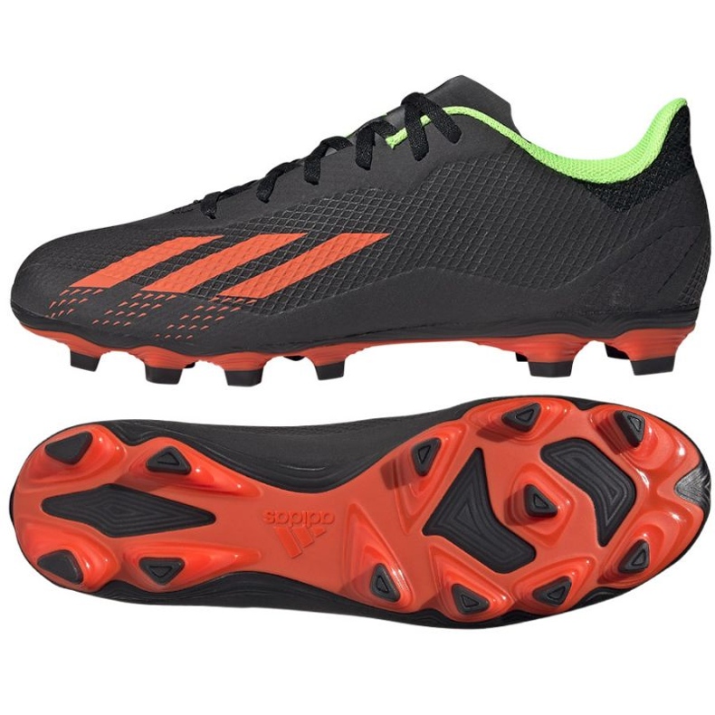 Adidas X Speedportal.4 FxG M GW8493 fotbollsskor svart svart