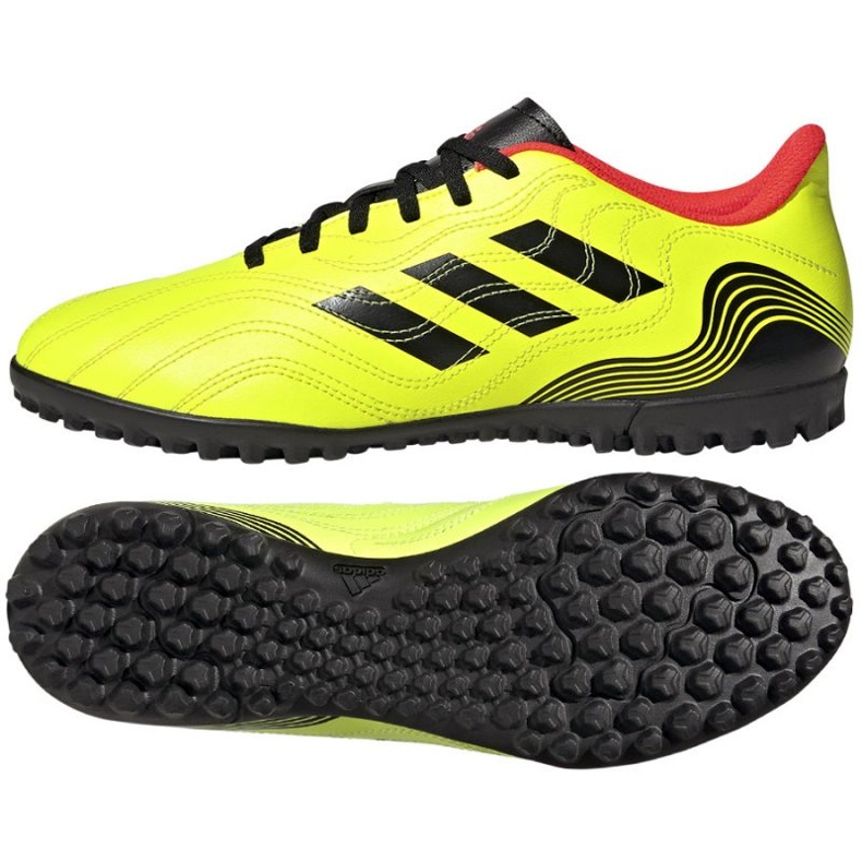 Adidas Copa Sense.4 Tf M GZ1370 skor gul gula färger