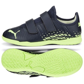 Skor Puma Future Z 4.4 It V Jr 107020 01 marinblå grön blått och marinblått