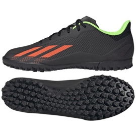Adidas X Speedportal.4 Tf M GW8506 fotbollsskor svart svart