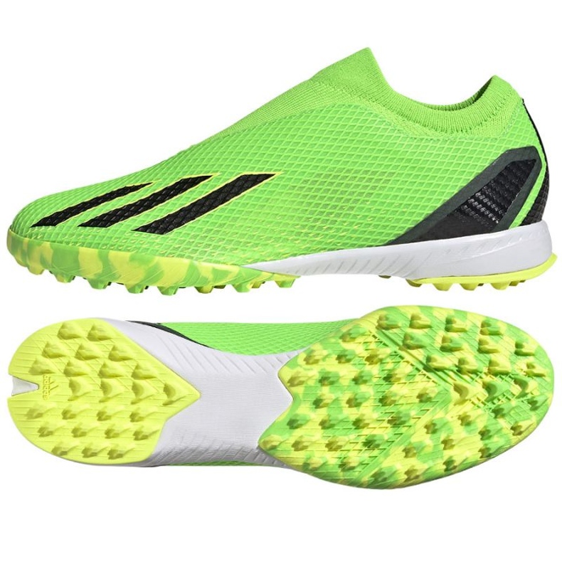 Adidas X Speedportal.3 Ll Tf GW8475 fotbollsskor grön grön