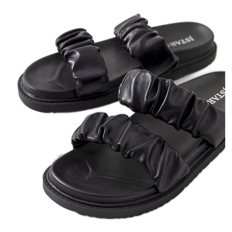 PA1 Svarta damtofflor från Buzaco