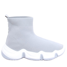 Nova Grey höga strumpor grå