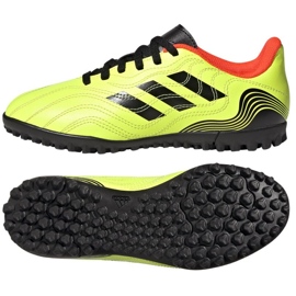 Adidas Copa Sense.4 Tf Jr GZ1374 skor gul gula färger