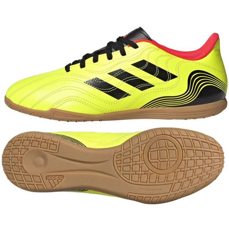 Adidas Copa Sense.4 In M GZ1367 skor gul gula färger
