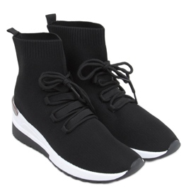 Katrin Black Sock Sneakers svart