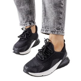 Svarta Sint-sportsneakers